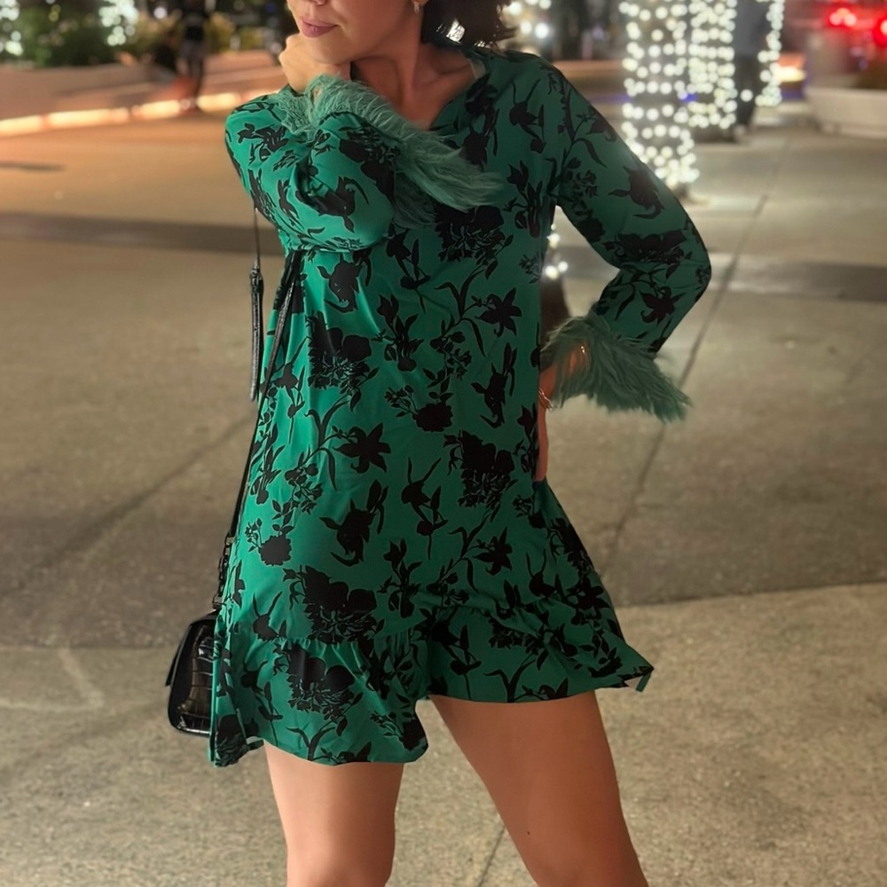 Beautiful green dress